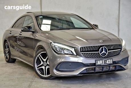 Grey 2017 Mercedes-Benz CLA200 Coupe