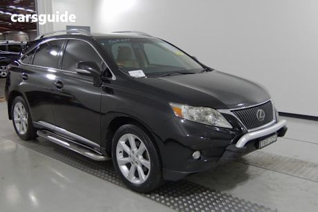 Black 2010 Lexus RX350 Wagon Sports Luxury