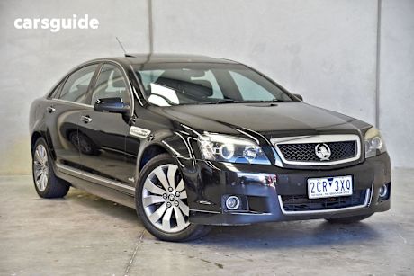 Black 2010 Holden Caprice Sedan V