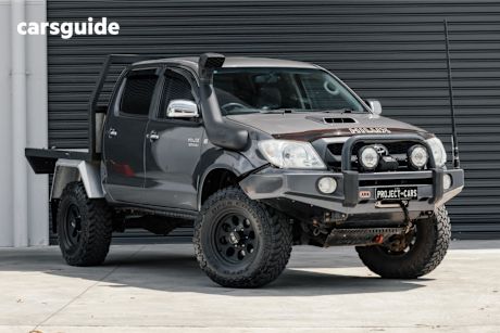 Grey 2009 Toyota Hilux Dual Cab Pick-up Sr5 (4X4)