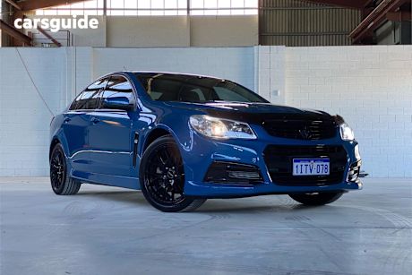 Blue 2013 Holden Commodore Sedan Sv6