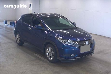Blue 2016 Honda Vezel SUV HONDA SENSING