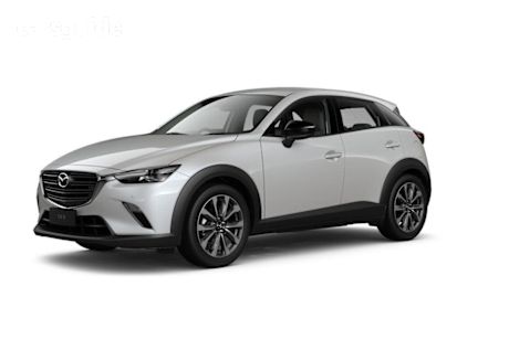 White 2025 Mazda CX-3 Wagon G20 Evolve