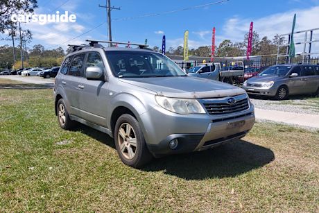 Silver 2008 Subaru Forester Wagon Xs