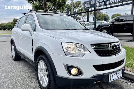 White 2013 Holden Captiva Wagon 5 Lt (Fwd)