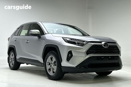 Silver 2022 Toyota RAV4 Wagon Gx (2Wd) Hybrid