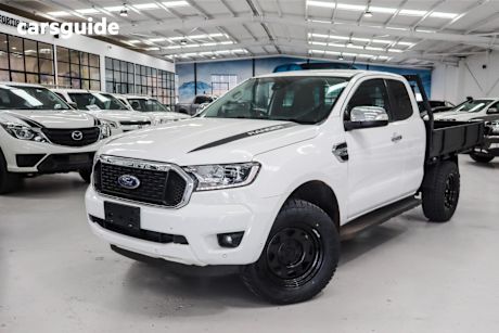 White 2021 Ford Ranger Super Cab Utility Xlt 3.2 (4X4)