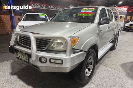 Silver 2006 Toyota Hilux Cab Chassis Sr (4X4)