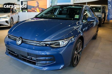 Blue 2025 Volkswagen Golf Hatchback Style