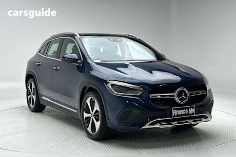 Blue 2021 Mercedes-Benz GLA250 Wagon 4Matic