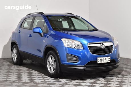 Blue 2016 Holden Trax Wagon Ls