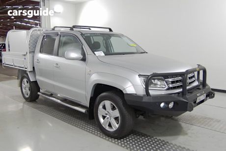 Silver 2018 Volkswagen Amarok Dual Cab Utility V6 Tdi 550 Highline