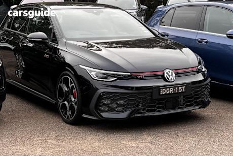 Black 2025 Volkswagen Golf Hatch GTI F