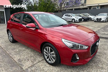 Red 2017 Hyundai I30 Hatchback Active