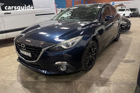 Blue 2016 Mazda 3 Sedan Sp25 Gt