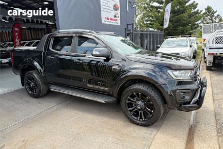 Black 2019 Ford Ranger Double Cab Pick Up Wildtrak 3.2 (4X4)