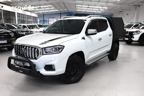 White 2019 LDV T60 Double Cab Utility Luxe (4X4)