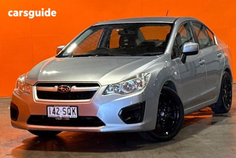 Silver 2012 Subaru Impreza Sedan 2.0I (Awd)