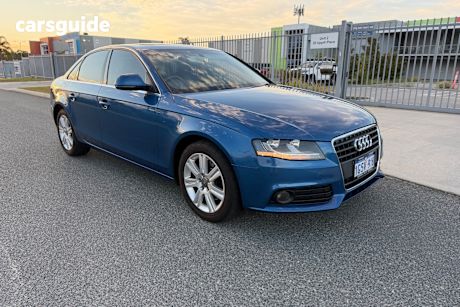 Blue 2008 Audi A4 Sedan 1.8 Tfsi