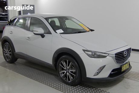 White 2015 Mazda CX-3 Wagon S Touring (Fwd)