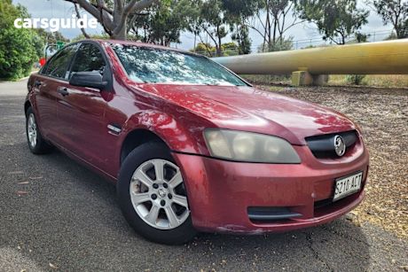 Red 2007 Holden Commodore Sedan Omega