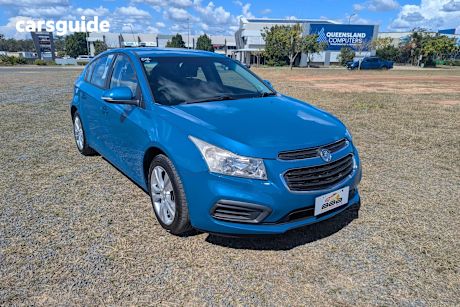 Blue 2015 Holden Cruze Sportswagon Cd