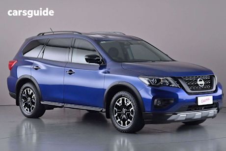 Blue 2020 Nissan Pathfinder Wagon St+ (4Wd) N-Trek Special Edtn