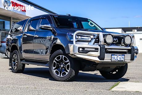 Grey 2021 Toyota Hilux Double Cab Pick Up Sr5 (4X4)