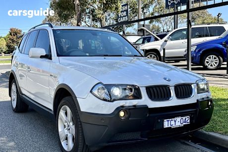 White 2004 BMW X3 Wagon 3.0I