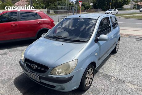 Blue 2009 Hyundai Getz Hatch S F