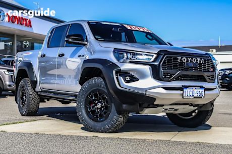 Silver 2023 Toyota Hilux Double Cab Pick Up Gr-Sport (4X4)