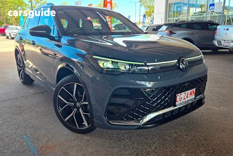 Grey 2025 Volkswagen Tiguan Wagon 195Tsi R-Line