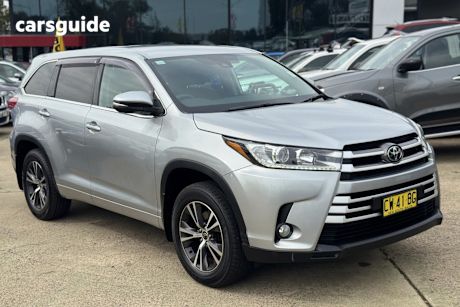 Silver 2019 Toyota Kluger Wagon Gx (4X2)