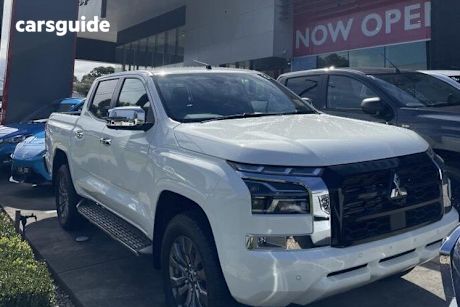 White 2024 Mitsubishi Triton Double Cab Pick Up Gls (4X4)