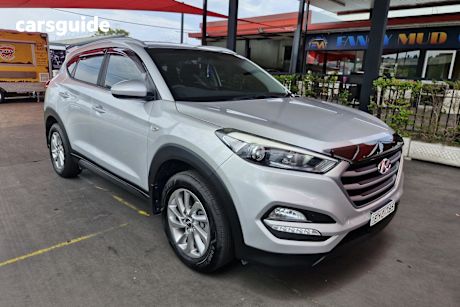 Silver 2018 Hyundai Tucson Wagon Active (Fwd)