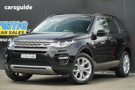 Black 2018 Land Rover Discovery Sport Wagon Td4 (110Kw) Hse 5 Seat