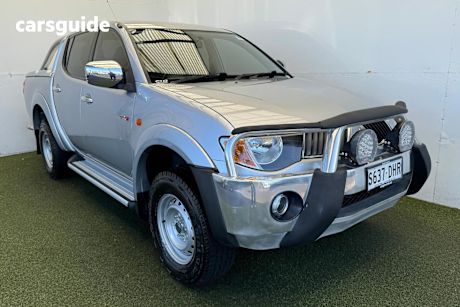 Silver 2008 Mitsubishi Triton Double Cab Utility Glx-R (4X4)