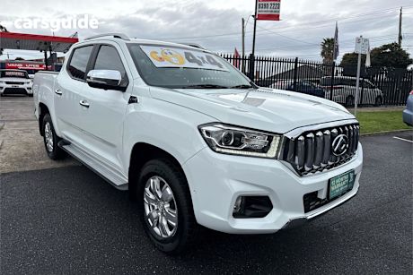 White 2020 LDV T60 Double Cab Utility Luxe (4X4)