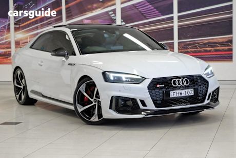 White 2019 Audi RS5 Coupe 2.9 Tfsi Tiptronic