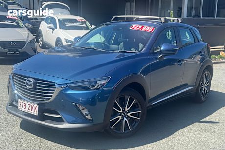 Blue 2017 Mazda CX-3 Wagon Akari (Fwd)