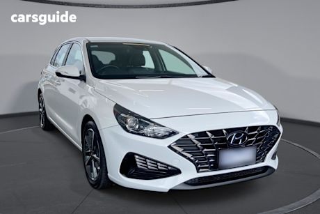White 2021 Hyundai I30 Hatchback Elite
