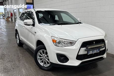 White 2013 Mitsubishi ASX Wagon (2Wd)