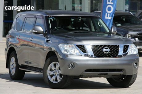 Grey 2017 Nissan Patrol Wagon Ti-L (4X4)