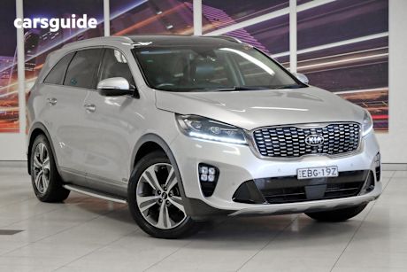 Silver 2019 Kia Sorento Wagon Gt-Line (4X4)