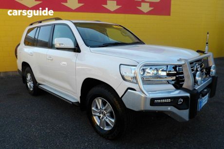 White 2020 Toyota Landcruiser Wagon Lc200 Gxl (4X4)