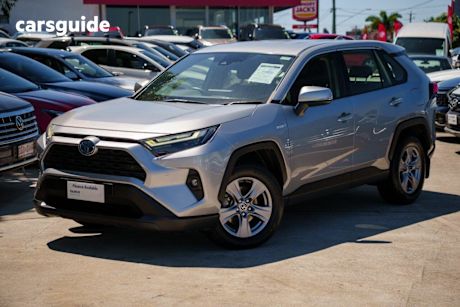 Silver 2022 Toyota RAV4 Wagon Gx (Awd) Hybrid