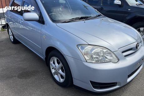 Blue 2005 Toyota Corolla Hatch