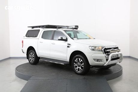 White 2016 Ford Ranger Dual Cab Utility Xlt 3.2 (4X4)
