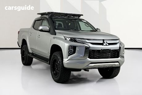 Silver 2023 Mitsubishi Triton Double Cab Pick Up Gls (4X4)