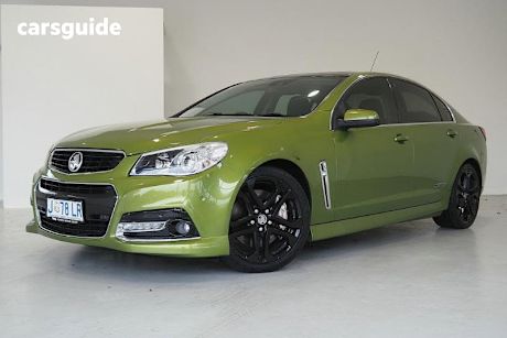Green 2015 Holden Commodore Sedan Ss-V Redline